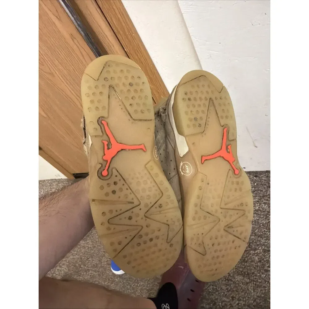 Size 3 (PS) - Jordan 6 Retro x Travis Scott Mid British Khaki BB